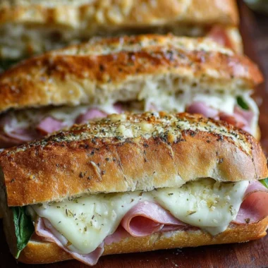 Delicious hot roll sandwiches stacked with fresh ingredients and sauces.