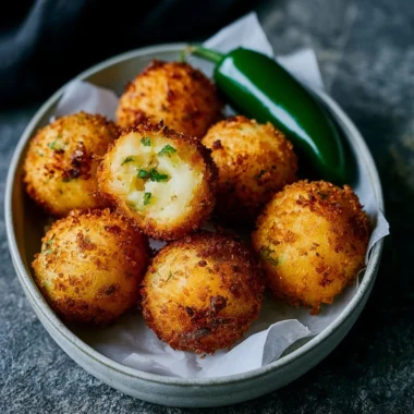 Delicious Jalapeño Popper Bites served on a platter.