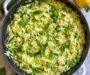 Lemon Orzo With Zucchini