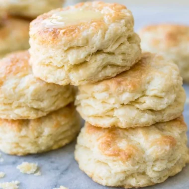 Delicious homemade biscuits baked from the best biscuit recipe