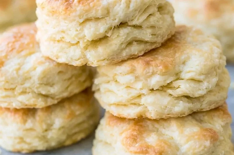 Delicious homemade biscuits baked from the best biscuit recipe