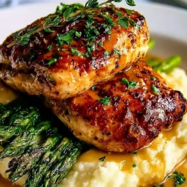 Festive chicken breast recipe inspired by Morton’s for Christmas dinner