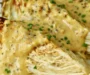 Roasted Cabbage Wedges with Onion-Dijon Sauce